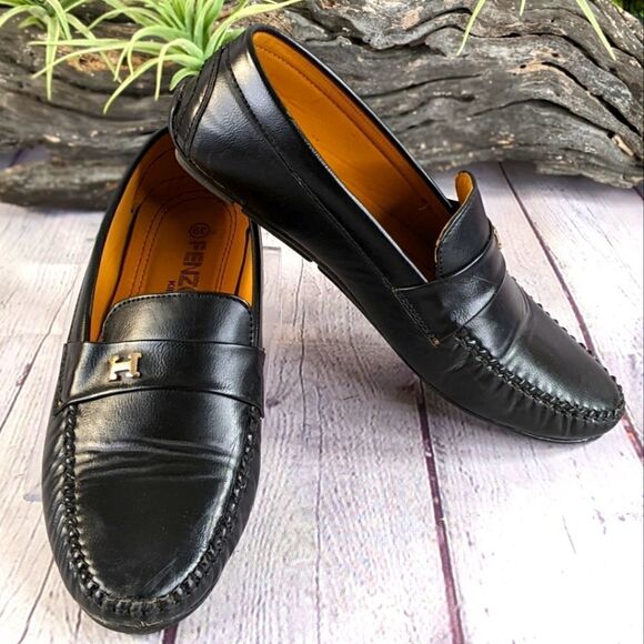 Fenzo Slip-On Dress Shoes Loafers - Picture 1 of 7